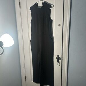 Elegant Black Sleeveless Dress